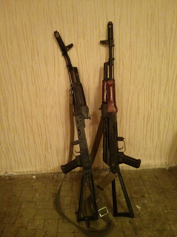 Оружие украинских пограничников